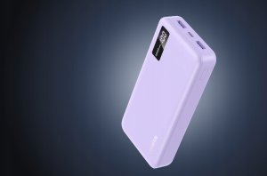 Powerbank UGREEN PB312 20000mAh 2xUSB-A, USB-C 20W fioletowy 6