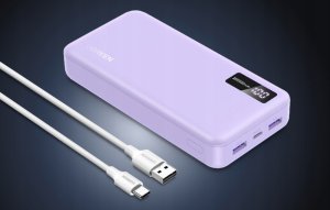 Powerbank UGREEN PB312 20000mAh 2xUSB-A, USB-C 20W fioletowy 8