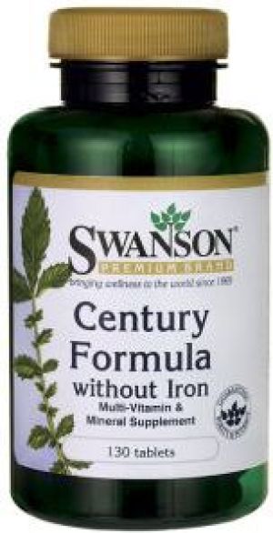 Swanson Century Formula bez żelaza 130 kaps. 1