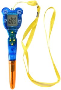 Gra Elektroniczna Z Długopisem 168w1 Smycz Pomarańczowo-Niebieska 2