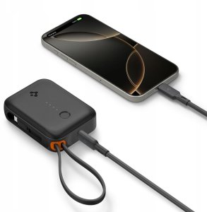 Powerbank Spigen Essentail EA3010BT Power Bank 10000mAh 30W Black 2