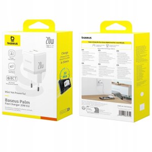 Ładowarka Baseus Palm 1x USB-A 1x USB-C 3 A (BSU9054) 13