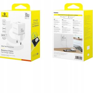 Ładowarka Baseus Palm 1x USB-A 1x USB-C 2 A (BSU9056) 13