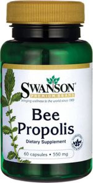 Swanson Bee Propolis 550mg 60 kaps. 1