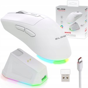 84-061# Mysz optyczna blow adrenaline omega biała 2