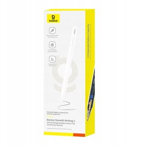 Rysik aktywny Baseus Smooth Writing 3 ładowany przewodowo stylus (wersja z wykrywaniem kąta pisania) - biały 11