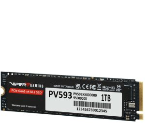 Dysk SSD Patriot Viper PV593 1TB M.2 2280 PCI-E x4 Gen5 NVMe (PV593P1TBM28H) 3