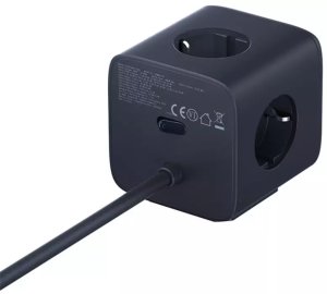 Listwa zasilająca Baseus 3 gniazda 1.5 m czarna (6932172687526) 5