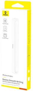 Etui ładujące do rysika Baseus Smooth Writing z kablem Baseus Simple USB-C 3A 30cm - białe 2