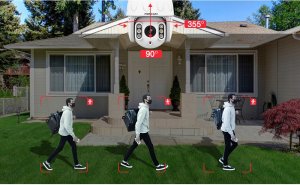 Obrotowa Kamera Foscam SD8P Czarna 8 MPIX Czarna 7