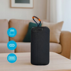 Głośnik Bluetooth Przenośny Bezprzewodowy Radio FM Wieża Boombox MP3 26W Zenwire BS-09 13