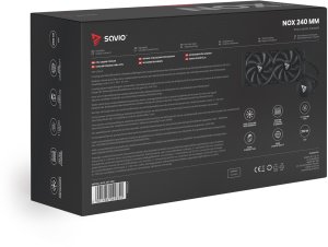 SAVIO NOX 240mm Chłodzenie wodne CPU 18