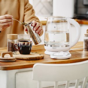 Czajnik Camry CR 1290 Biały 11