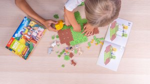 Marioinex Klocki waffle Farmer czas zbiorów 102 el (07566) 4