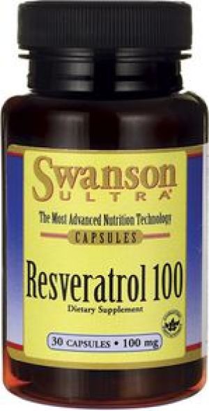 Swanson Resweratrol 100mg 30 kaps. 1
