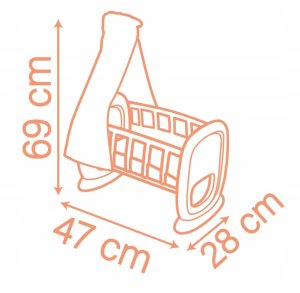 SMOBY Baby Nurse kołyska 220391 5