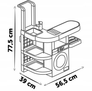 SMOBY Rowenta pralnia 330327 4