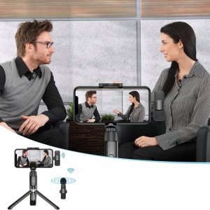 Mikrofon krawatowy 2x nadajnik + odbiornik Android USB-C K9 5