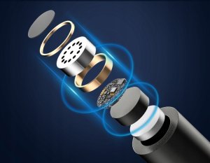 Mikrofon Puluz Bezprzewodowy mikrofon krawatowy PULUZ android USB-C 6