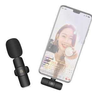 Mikrofon Puluz Bezprzewodowy mikrofon krawatowy PULUZ android USB-C 9