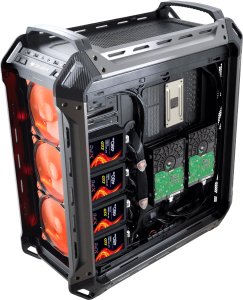 COUGAR Gehäuse Full-Tower,Panzer Max-G, Schwarz 18