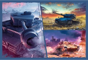 PUZZLE 2X200EL TREFL PANCERNA MISJA PUD8 2