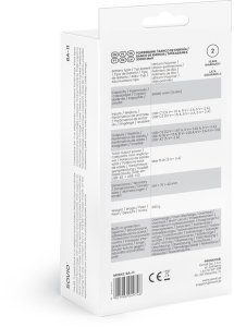 SAVIO BA-11 POWERBANK 30000 mAh, biały 4