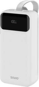 SAVIO BA-11 POWERBANK 30000 mAh, biały 5
