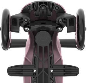 Zestaw: Scoot and Ride HK1 Push and Go 2w1 jeździk i hulajnoga dla dzieci 1-5 lat, kolor: Wildberry + kask rozm. XXS-S + ochraniacze ROSE XXS 15