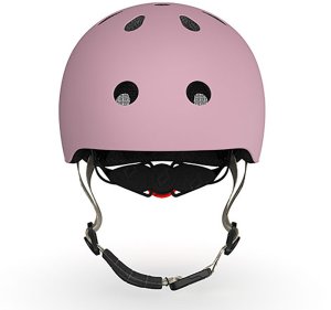 Zestaw: Scoot and Ride HK1 Push and Go 2w1 jeździk i hulajnoga dla dzieci 1-5 lat, kolor: Wildberry + kask rozm. XXS-S + ochraniacze ROSE XXS 40