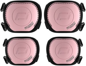 Zestaw: Scoot and Ride HK1 Push and Go 2w1 jeździk i hulajnoga dla dzieci 1-5 lat, kolor: Wildberry + kask rozm. XXS-S + ochraniacze ROSE XXS 46