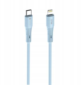 Kabel USB ForCell USB-C - Lightning 1 m Niebieski 2