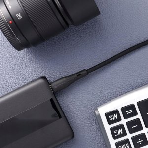 Kabel USB C do USB C Forcell F-Energy QC4.0 PD 3A 60W Silicone 1 m C344 czarny 6