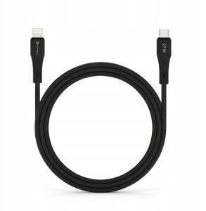 Kabel USB C do Lightning Forcell F-Energy PD 3A 27W Silicone 1 m C346 czarny 3