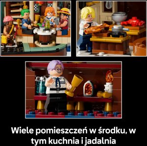 LEGO One Piece Pływająca restauracja Baratie (75640) 4