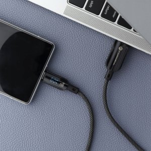 Kabel USB ForCell USB-A - USB-C 1.2 m Czarny 4