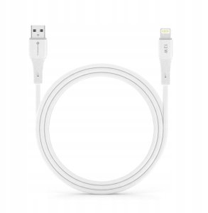 Kabel USB ForCell USB-A - Lightning 1 m Biały 2