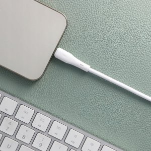 Kabel USB ForCell USB-A - Lightning 1 m Biały 6