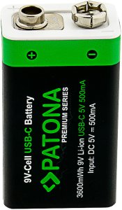 PATONA 1413 bateria do użytku domowego Bateria do ponownego naładowania Litowo-jonowa (Li-Ion) 3