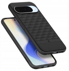 Spigen Parallax MagSafe, matte black - Google Pixel 10 Pro/Pixel 10 5