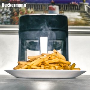 Frytkownica beztłuszczowa 4L 1500W Heckermann HF-155 Piekarnik Air Frayer Szklany 6