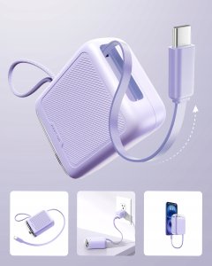 Powerbank Innostyle TransiMini FlexCharge 10000mAh Fioletowy 2