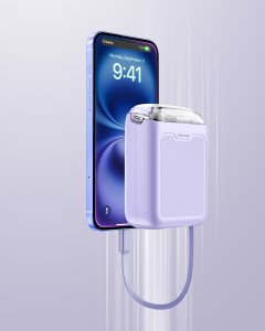 Powerbank Innostyle TransiMini FlexCharge 10000mAh Fioletowy 4