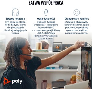 Słuchawki Poly Blackwire 3325 (8X222AA) 2