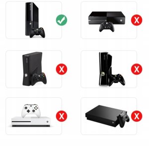 ZASILACZ DO KONSOLI XBOX 360 E + KABEL ZASILAJĄCY 3