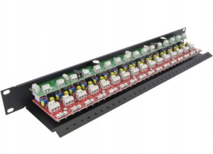 LHD-16R-EXT-FPS Ewimar Zabezpieczenie przeciwprzepięciowe toru Video z bezpiecznikiem MOSFET AHD / HD-CVI / HD-TVI 5