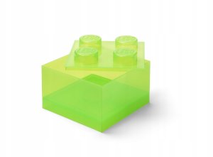 LEGO Lego Brick 4 jasnozielony przeźroczysty 40090806 2