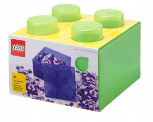 LEGO Lego Brick 4 jasnozielony przeźroczysty 40090806 4
