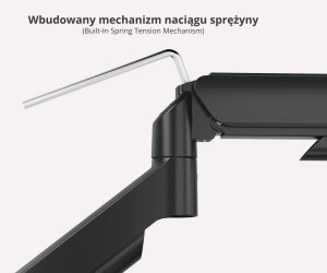Brateck Uchwyt biurkowy na monitor 17" - 32" (LDT97-C012) 3