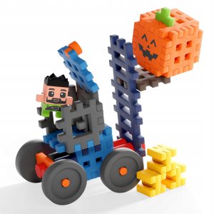 *****Klocki waffle Farmer wózek widłowy 50el 07511 4